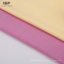 Tissu en polyester à rayons tissé solide de haute qualité